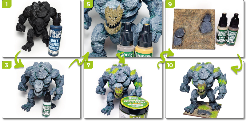 Paint an orc rogue idol - Advanced tutorial